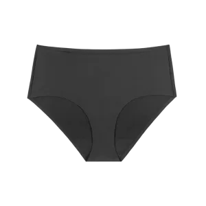 Leak Proof High Waist Brief - Black (Moderate)