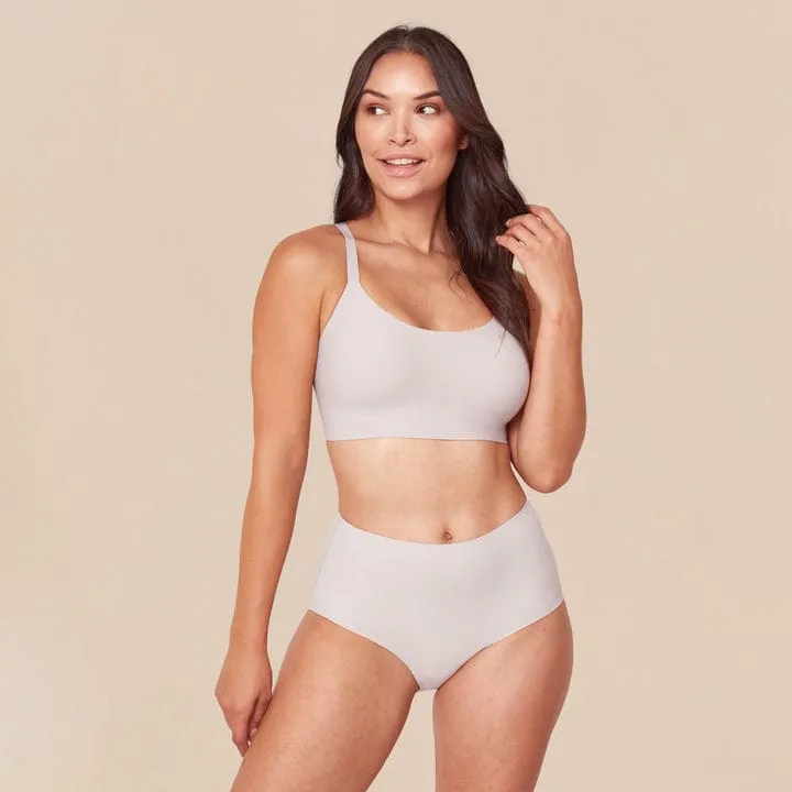 Leak Proof High Waist Brief - Black (Moderate)