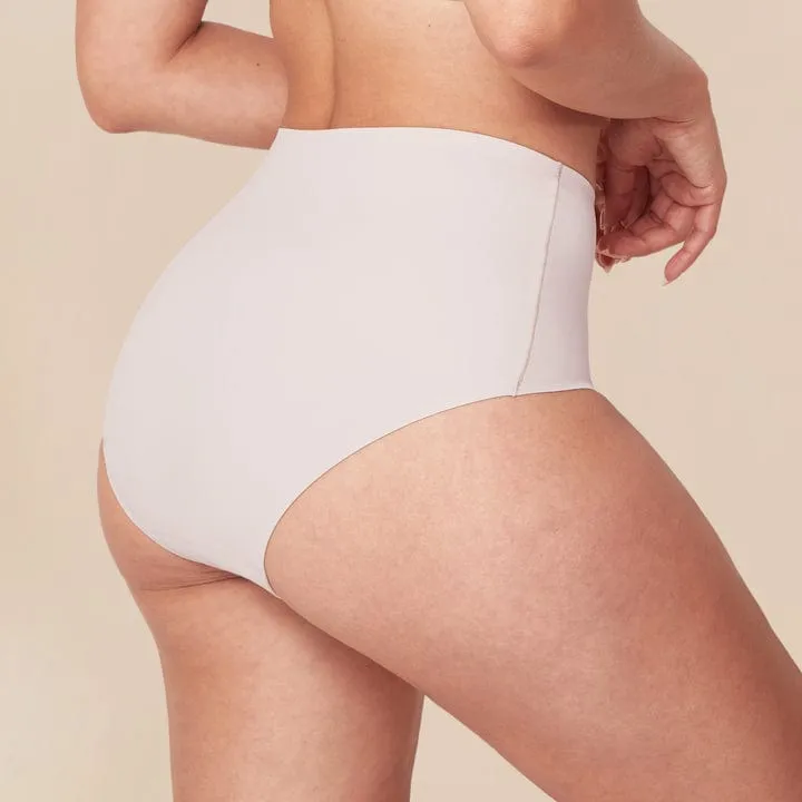 Leak Proof High Waist Brief - Black (Moderate)