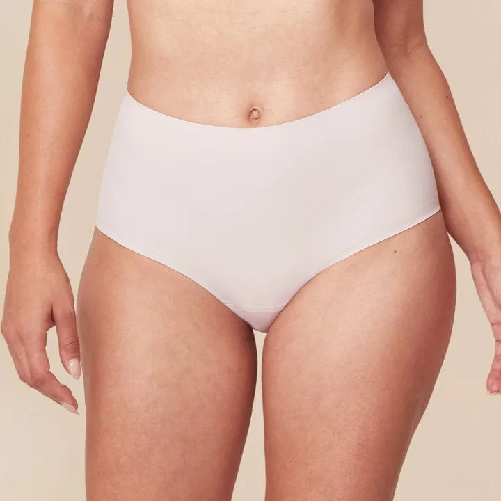 Leak Proof High Waist Brief - Black (Moderate)