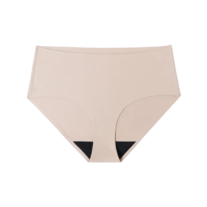 Leak Proof High Waist Brief - Black (Moderate)