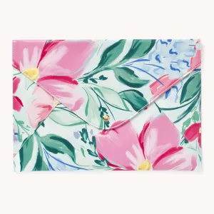 Leatherette Tech Case - Blush Magnolia