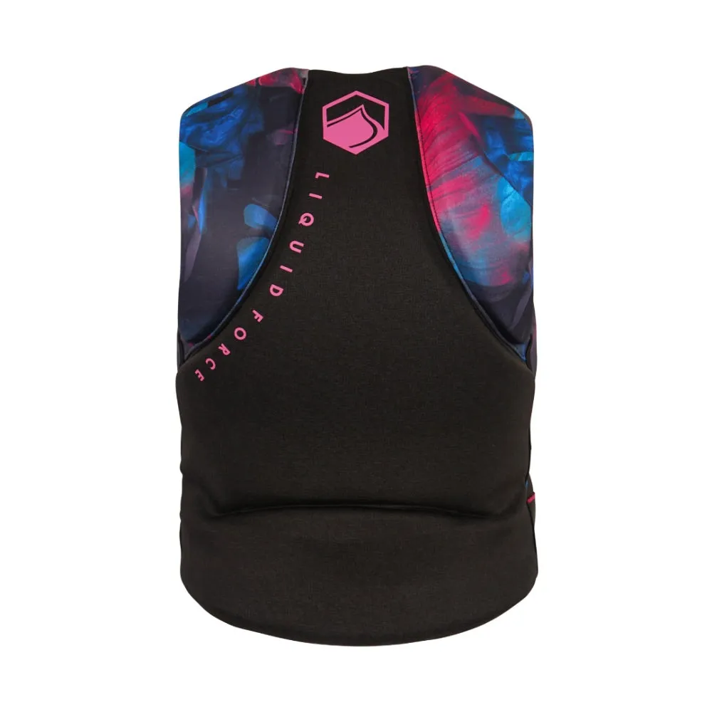 LIQUID FORCE WMS HEARTBREAKER BLACK/TROPICAL CERTIFIÉE CANADA/USA