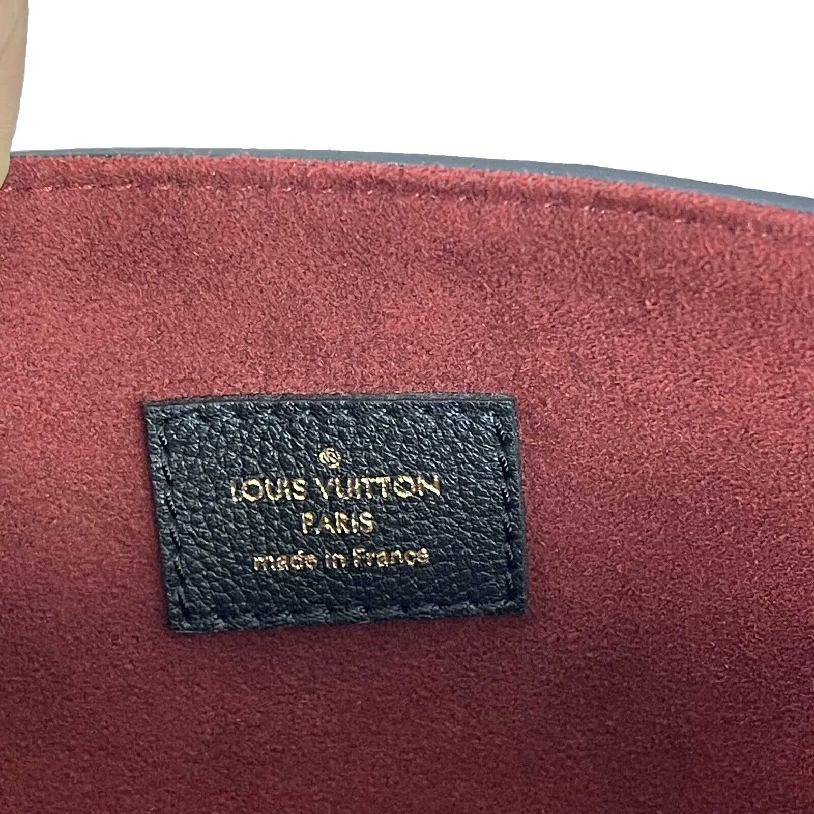 Louis Vuitton Excellent Black Lockme Go Shopper Tote Shoulder Bag / Tote