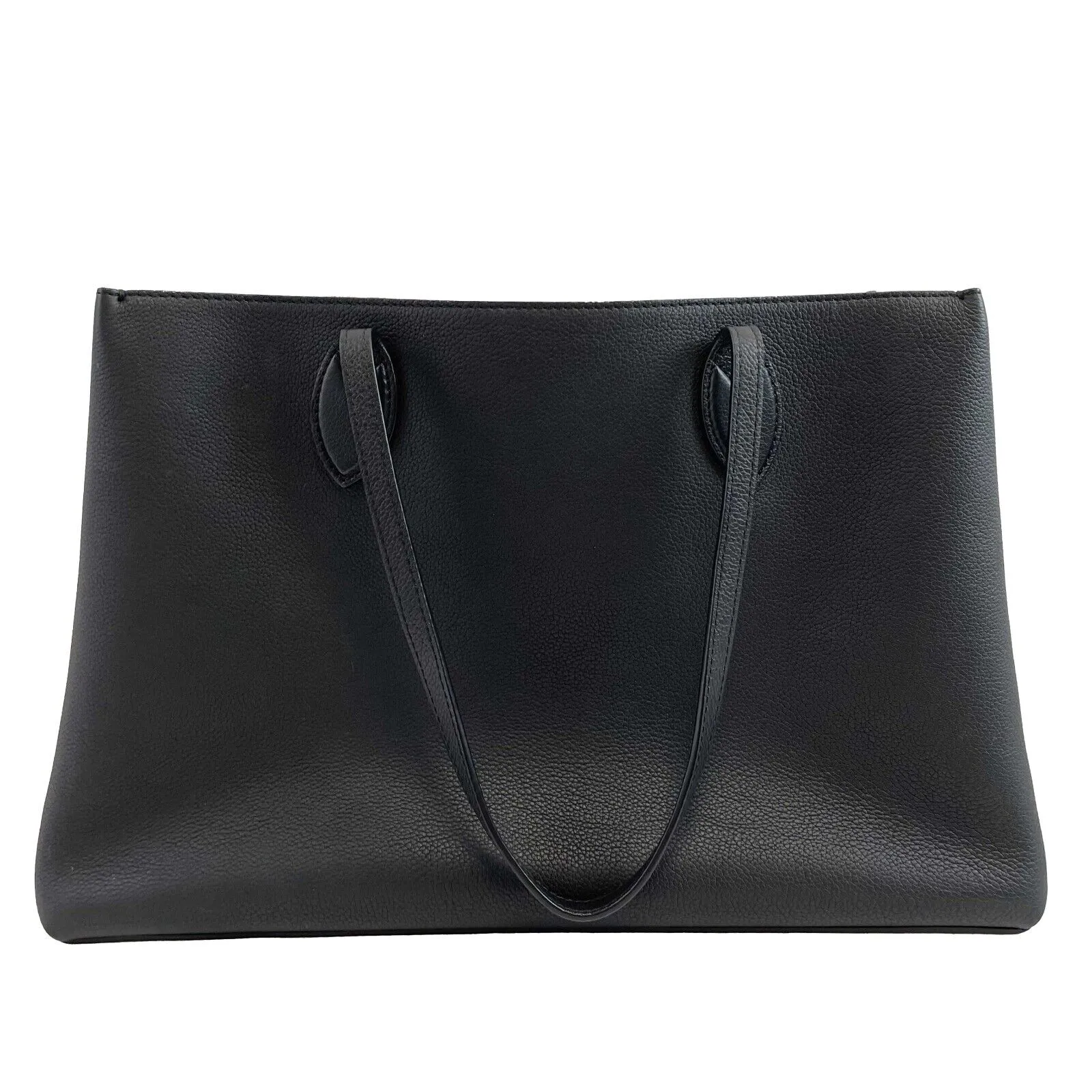 Louis Vuitton Excellent Black Lockme Go Shopper Tote Shoulder Bag / Tote