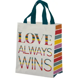 Love Always Wins Pride Tote