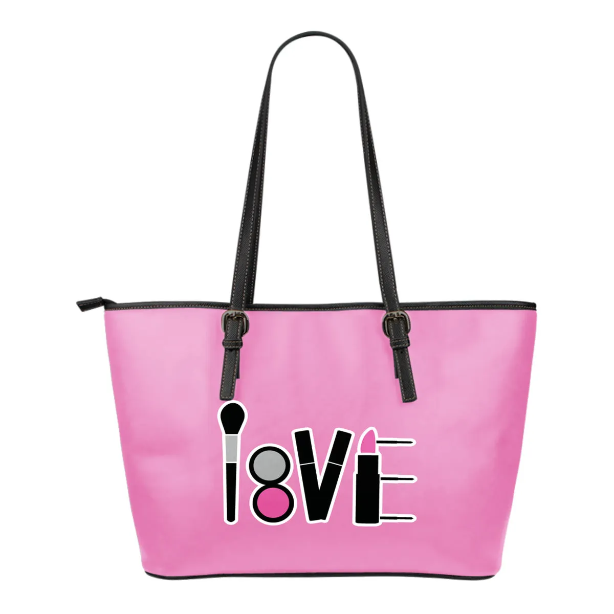 LOVE Makeup Tote Black