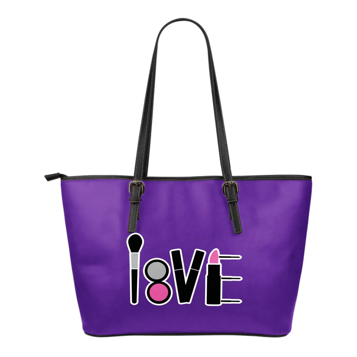 LOVE Makeup Tote Black