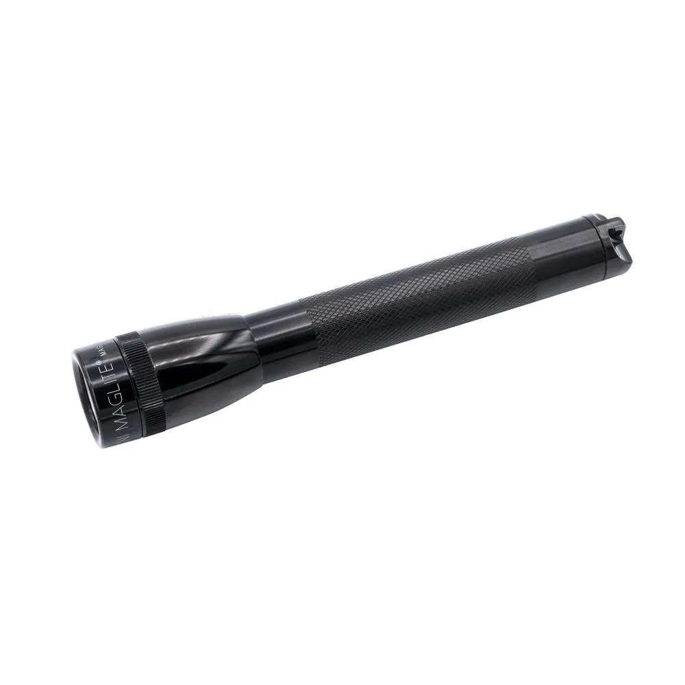 Maglite 2 Cell AA Xenon Incandescent Mini Maglite Flashlight Black