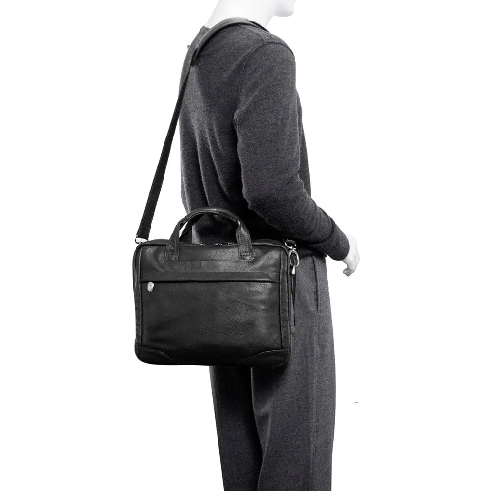 McKlein Montclare 13.3" Leather Tablet Briefcase