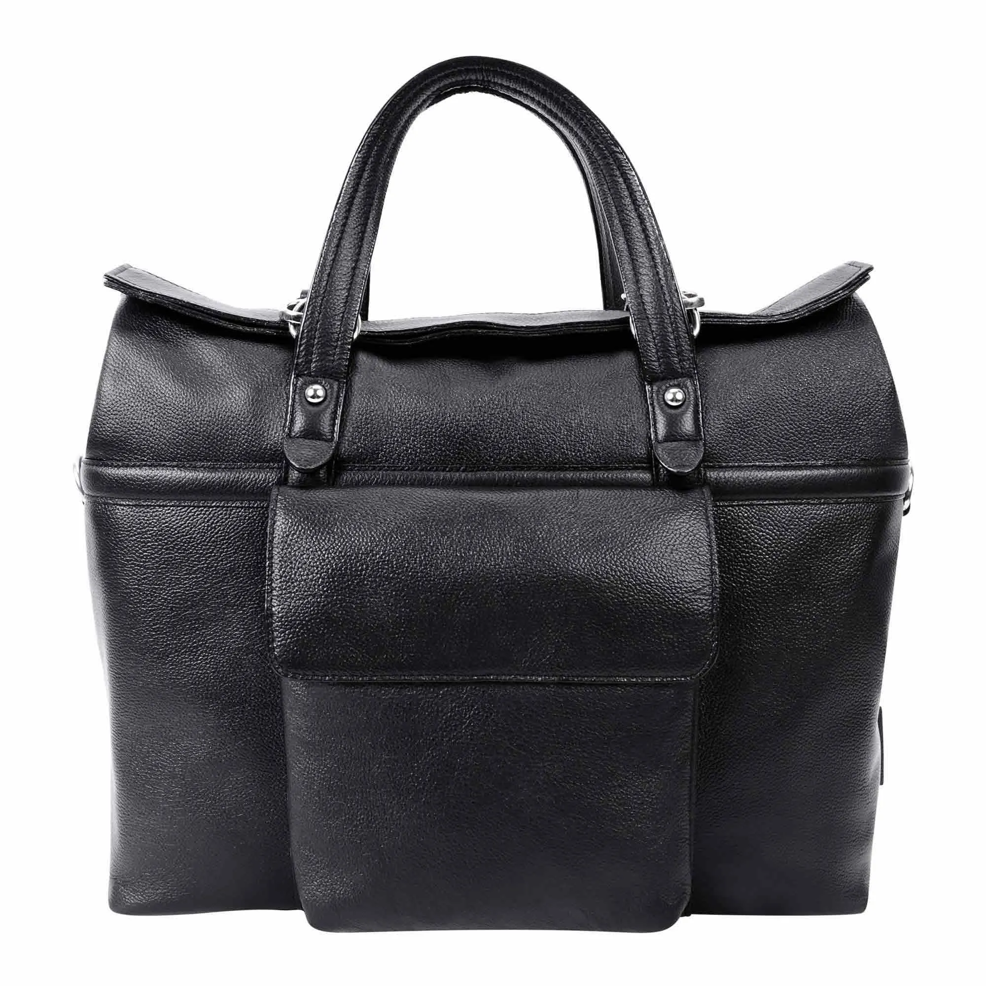 McKlein USA Edgefield 17" Leather Roll Top Laptop Briefcase