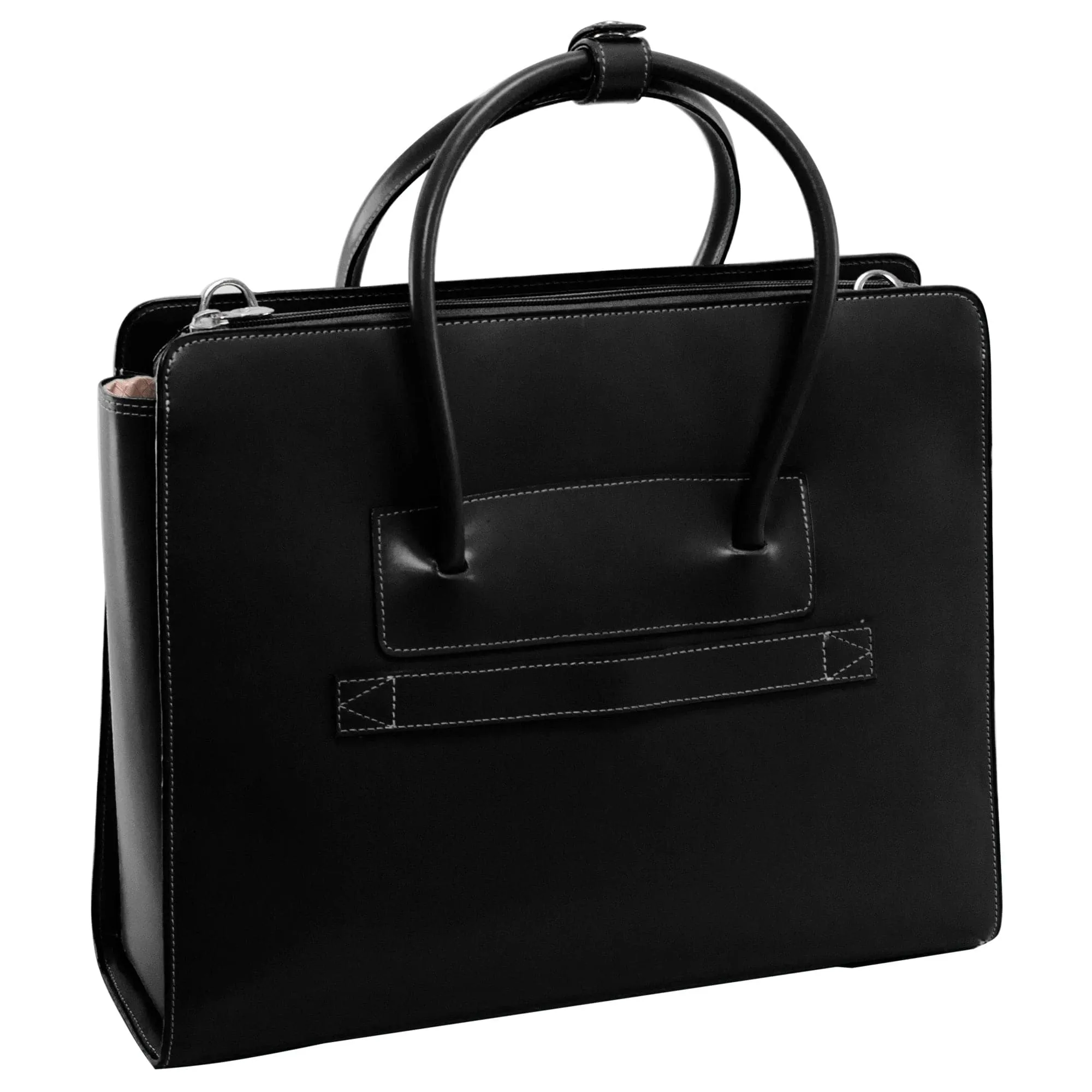 McKlein USA Lake Forest 15" Leather Laptop Briefcase