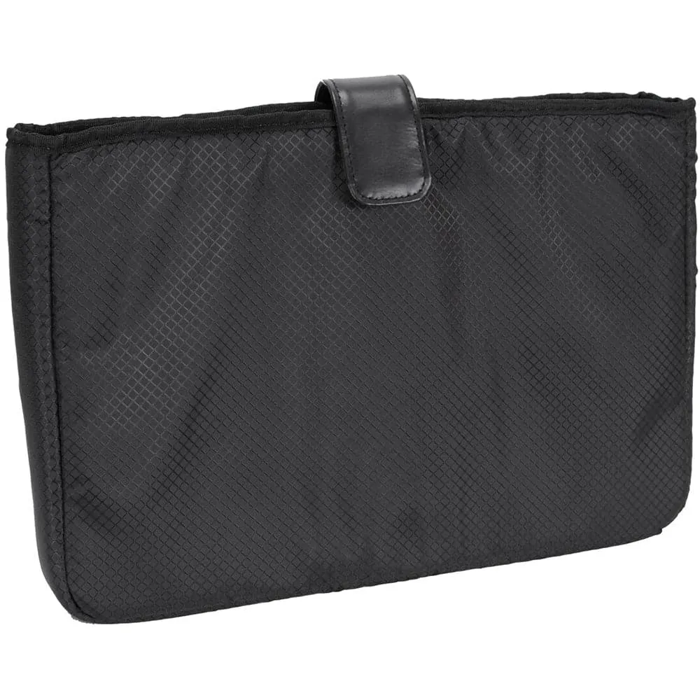 McKlein USA Walton 17" Nylon Expandable Double Compartment Laptop Briefcase with Removable Sleeve