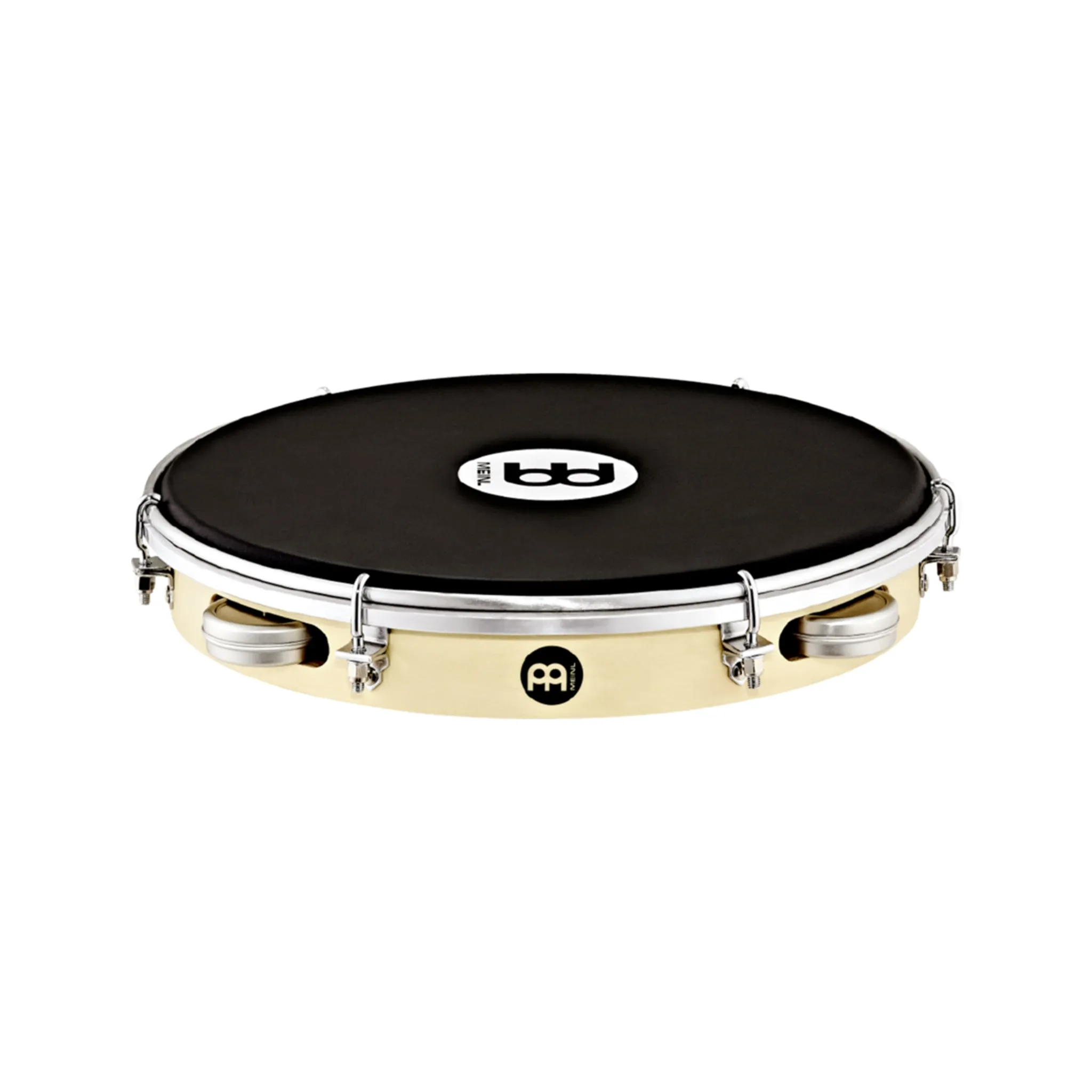 MEINL Percussion PAS10PW-NH 10inch Shaker Pandeiro w/Napa Head, Poplar Wood