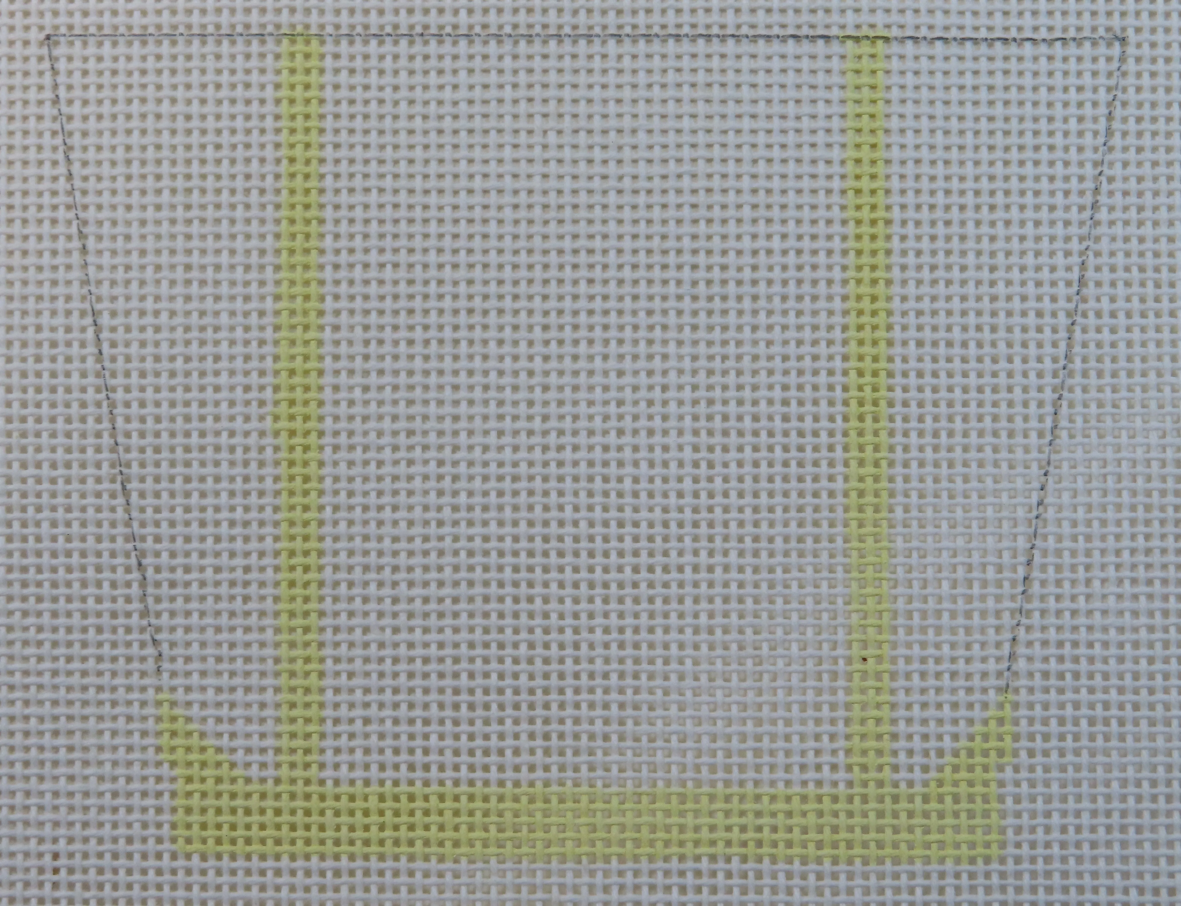 Mini Canvas Tote - yellow