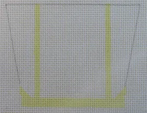 Mini Canvas Tote - yellow