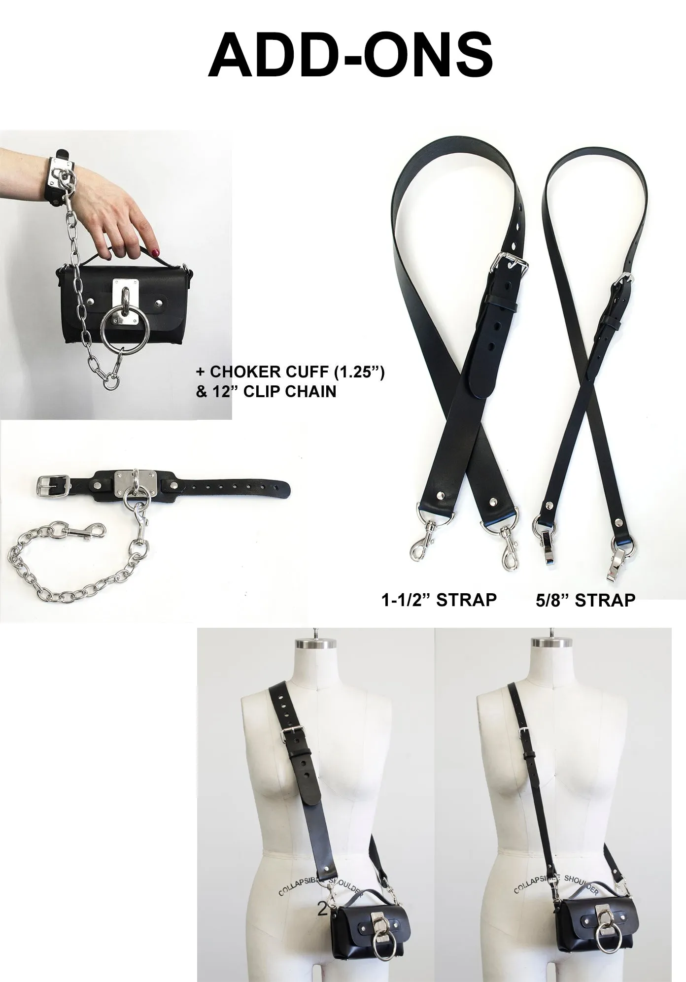 Mini Choker Bag - Black