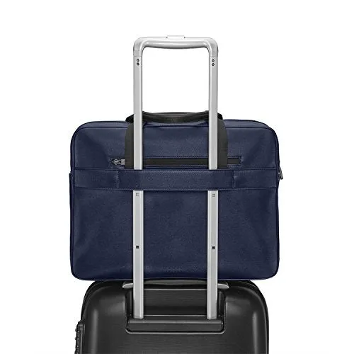 Moleskine Classic Slim Briefcase, Sapphire Blue