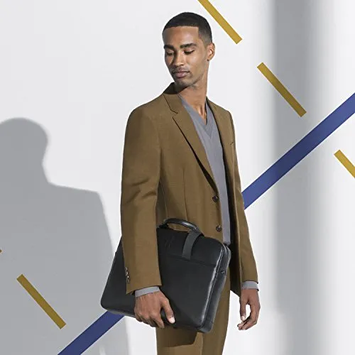 Moleskine Classic Slim Briefcase, Sapphire Blue