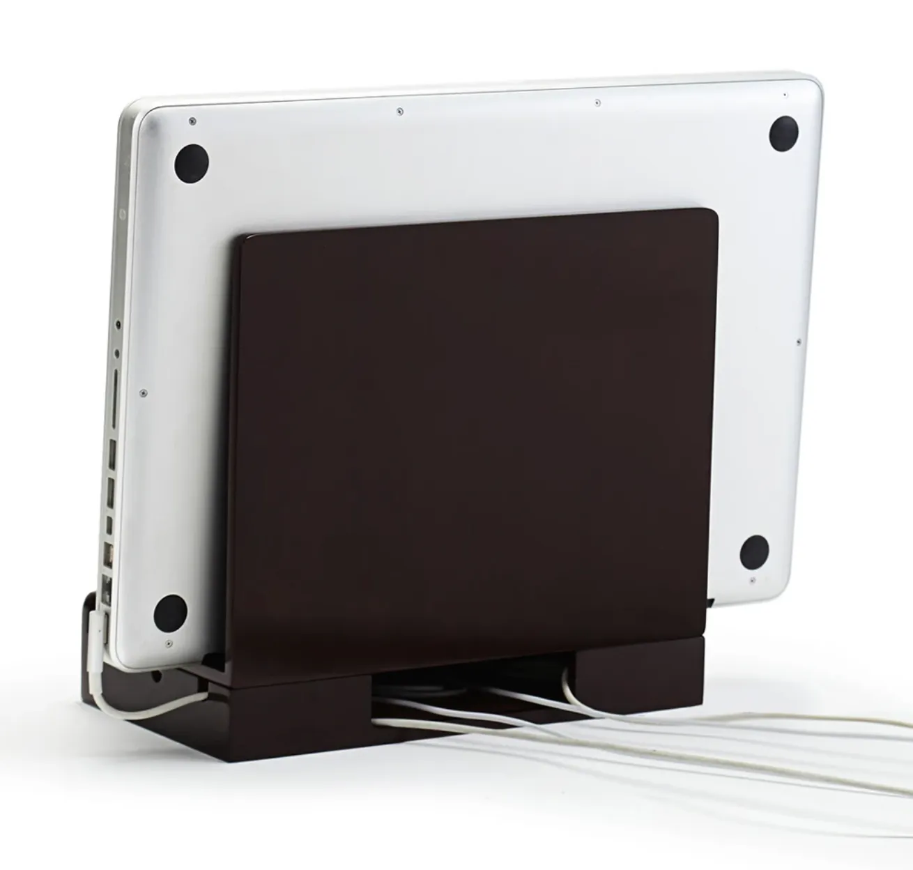 Multi-Device Charging Station Polished Chestnut