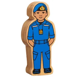 Natural blue navy officer