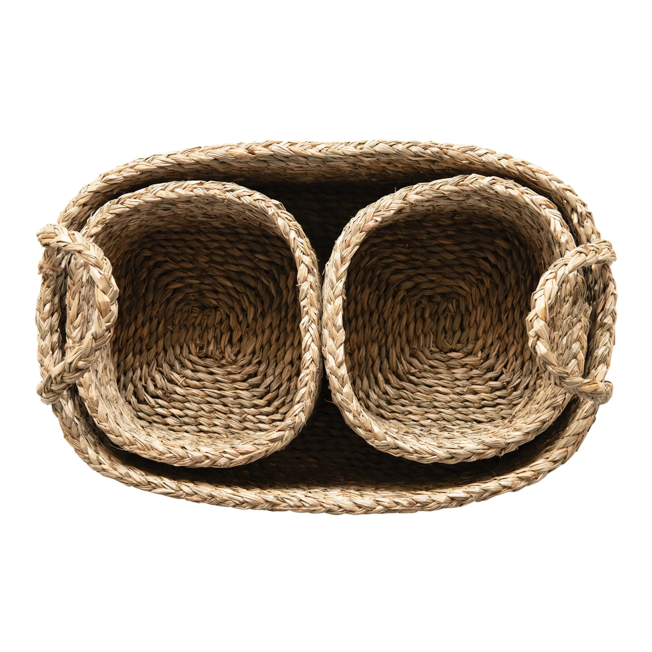 Nested Woven Baskets (Set of 3)