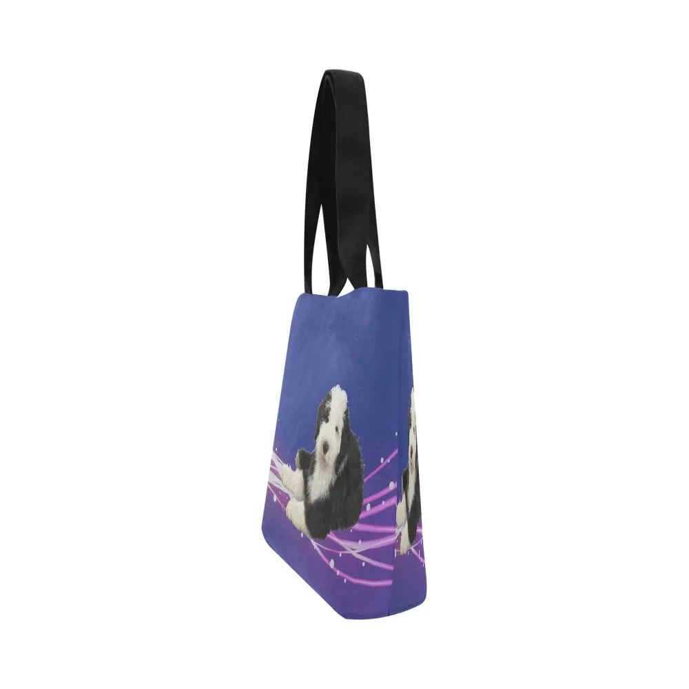 Old English Sheepdog Cotton Tote Bag