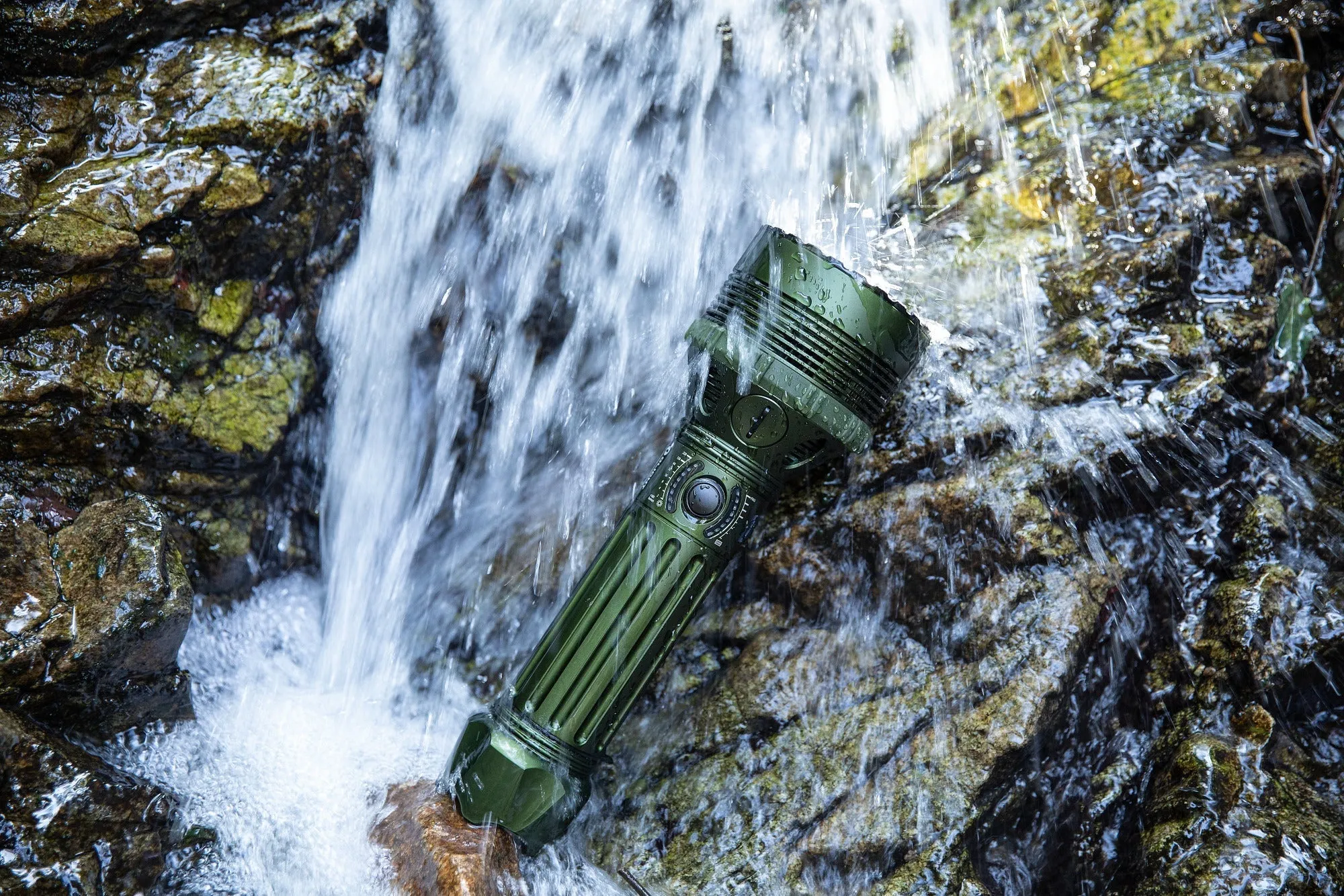 Olight X9R Marauder 25000 Lumens Rechargeable Tactical LED Torch OD Green