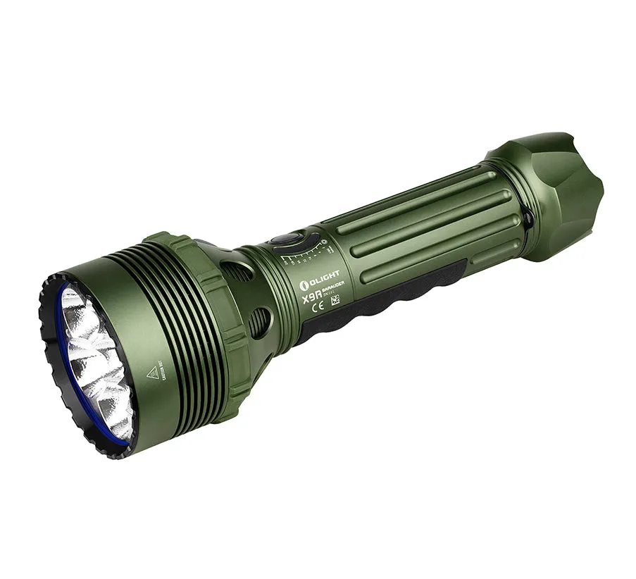 Olight X9R Marauder 25000 Lumens Rechargeable Tactical LED Torch OD Green