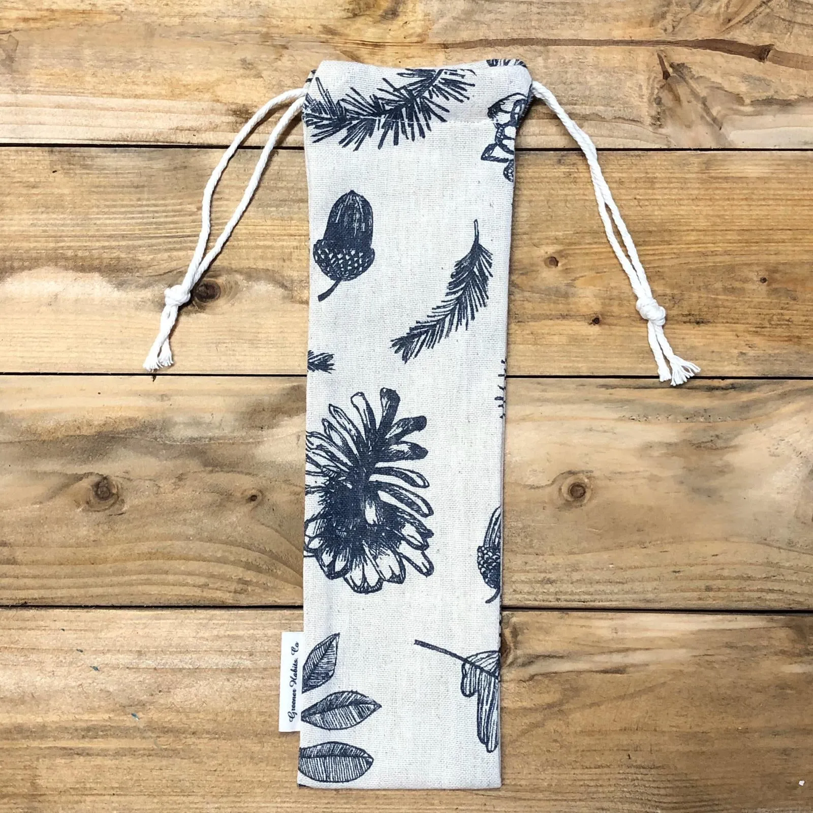 Organic cotton & Linen Cutlery Pouch- Limited Edition