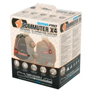 Oxford Commuter X4 Fiber Optic Rear Light