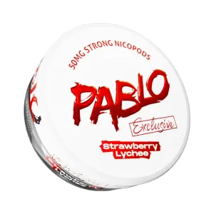 Pablo Exclusive Strawberry Lychee Nicotine Pouches (20pcs/Can)