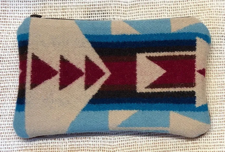 Pendleton Wool Zipper Pouch 7x5"
