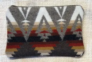 Pendleton Wool Zipper Pouch 7x5"