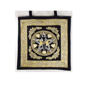 Pentagram Goddess Tote Bag