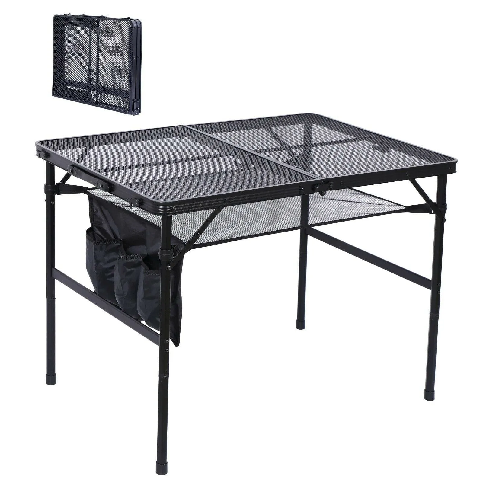Portable Large Modern Outdoor Foldable Metal Picnic Table