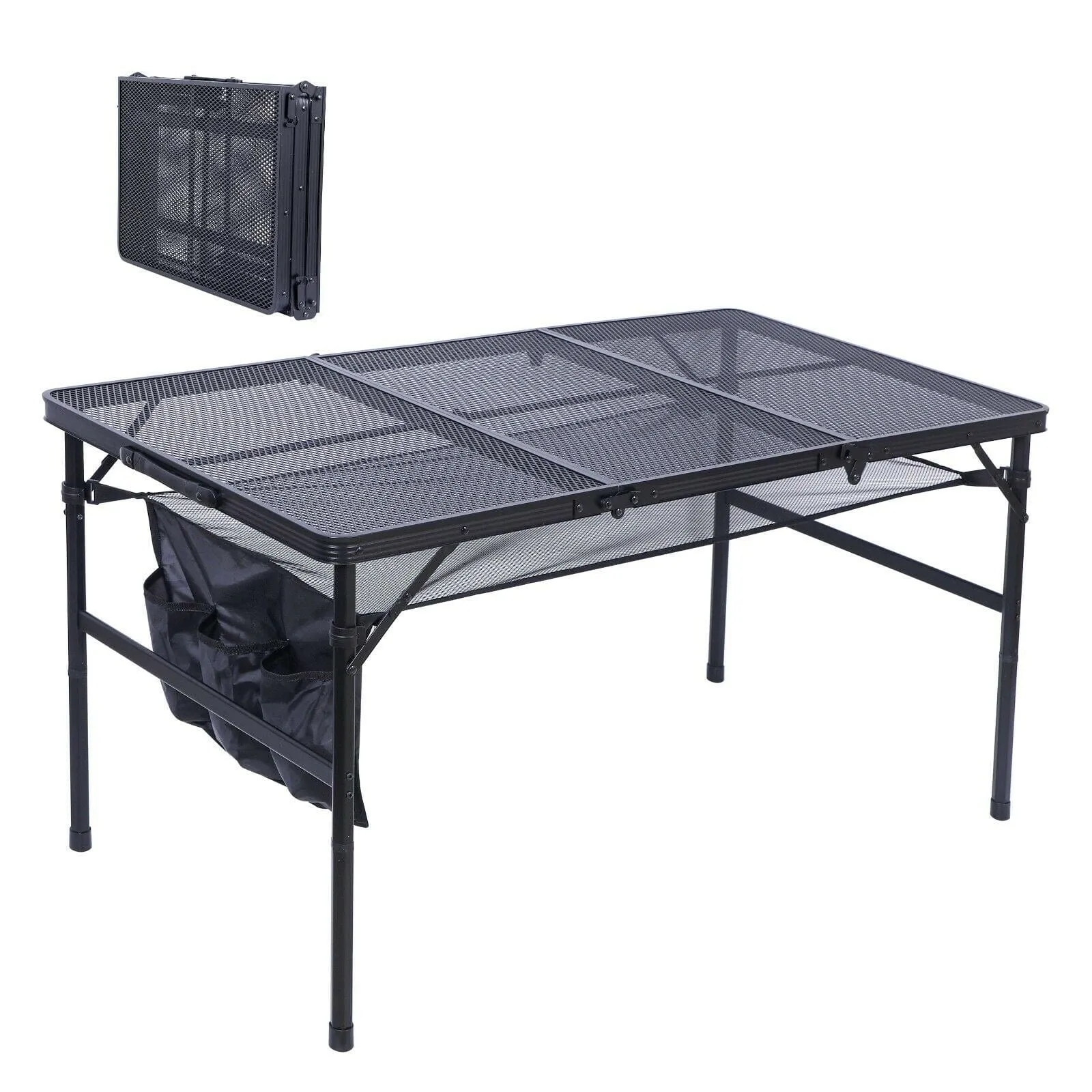 Portable Large Modern Outdoor Foldable Metal Picnic Table
