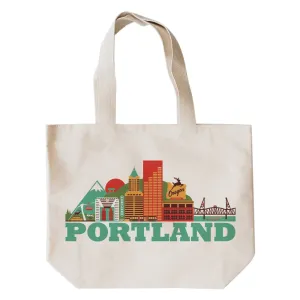 PORTLAND CITYSCAPE TOTE BAG