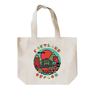PORTLANDIA CITYSCAPE TOTE BAG