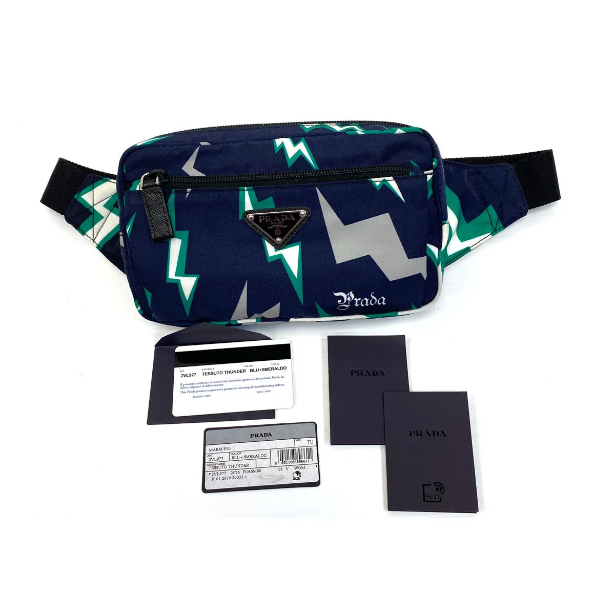 Prada Frankenstein Tessuto Nylon Belt Bag