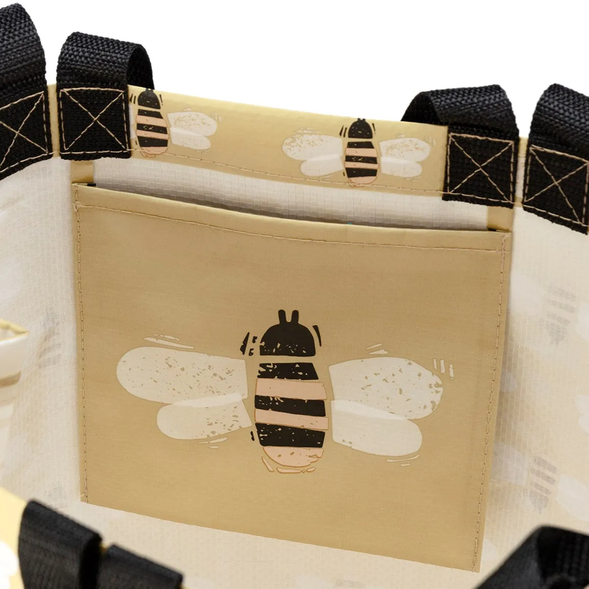 Primitives By Kathy Market Tote - Bee Happy