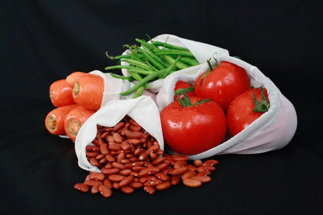 Produce Mesh Bag, Got-it, White 3-pack