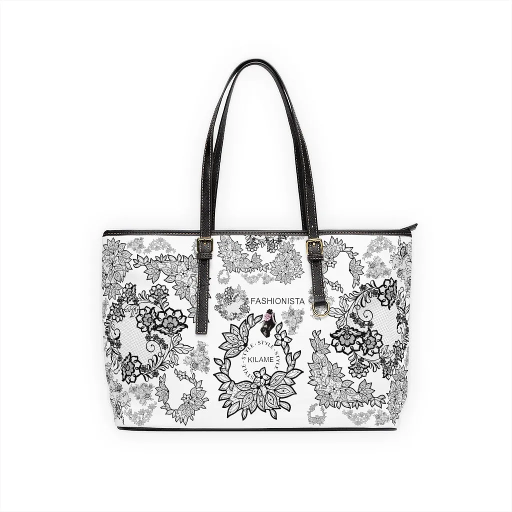 PU Leather Shoulder Bag Fasit 'Fashionista'