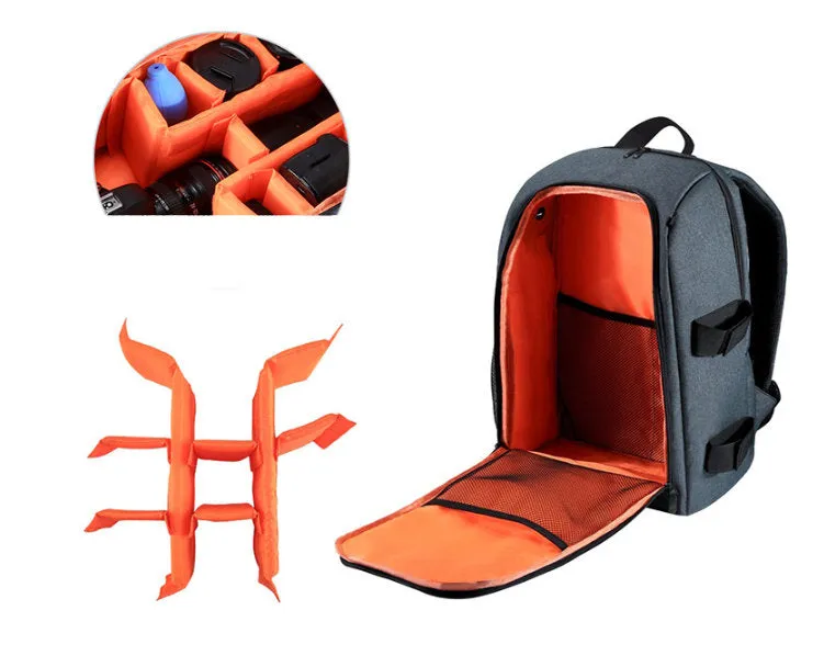 PULUZ Portable Waterproof Scratch-Proof Camera Backpack (2020 Version)