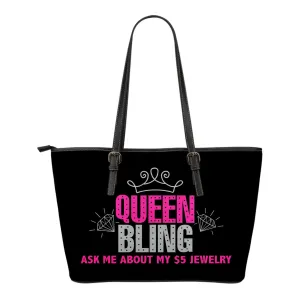 Queen Bling Tote Bag