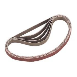Sealey Sanding Belt 10 x 330mm 80Grit Pack of 5