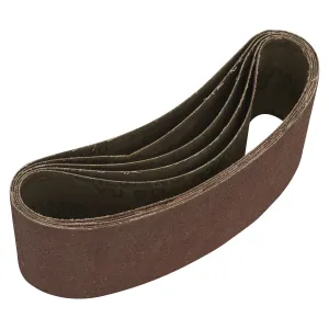 Sealey Sanding Belt 76 x 457mm 120Grit Pack of 5