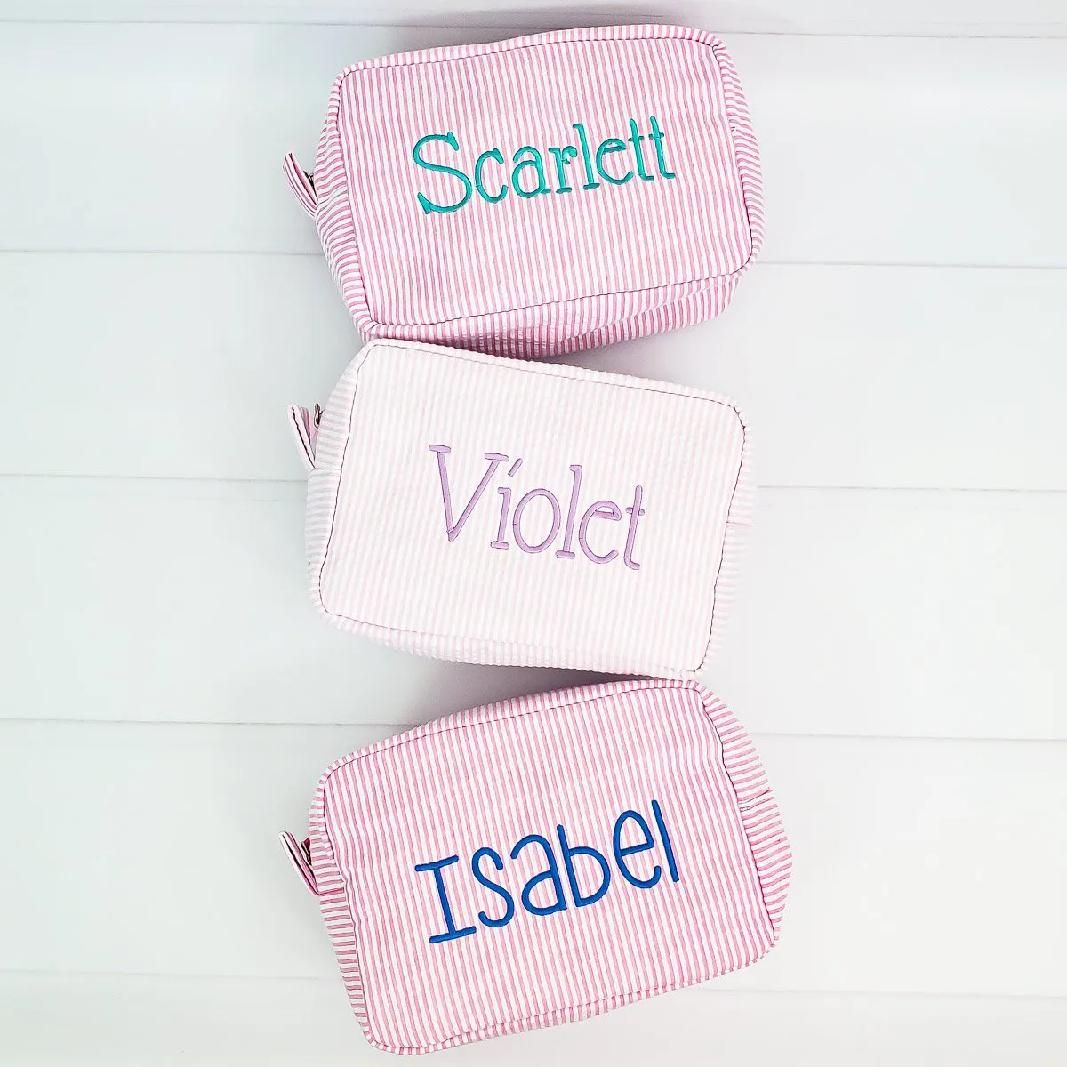 Seersucker Everything Bag - 6 Colors