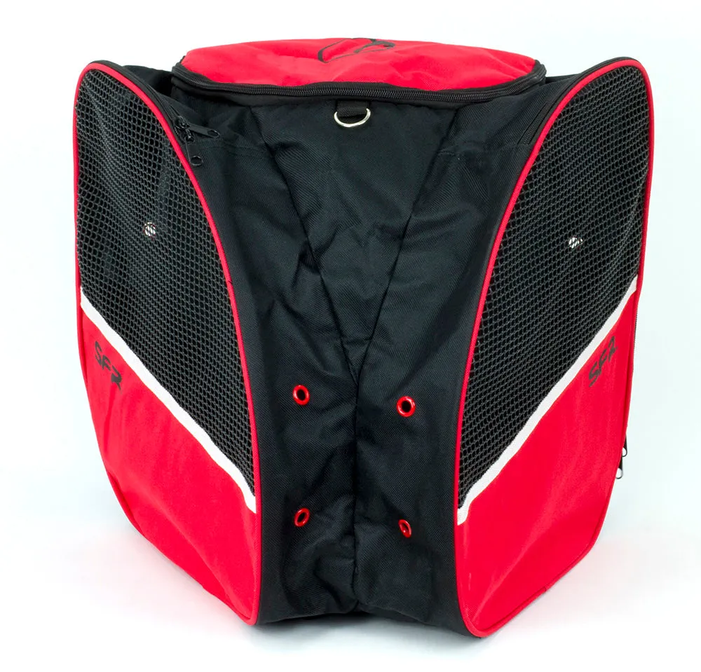 SFR Skate Backpack Black Red