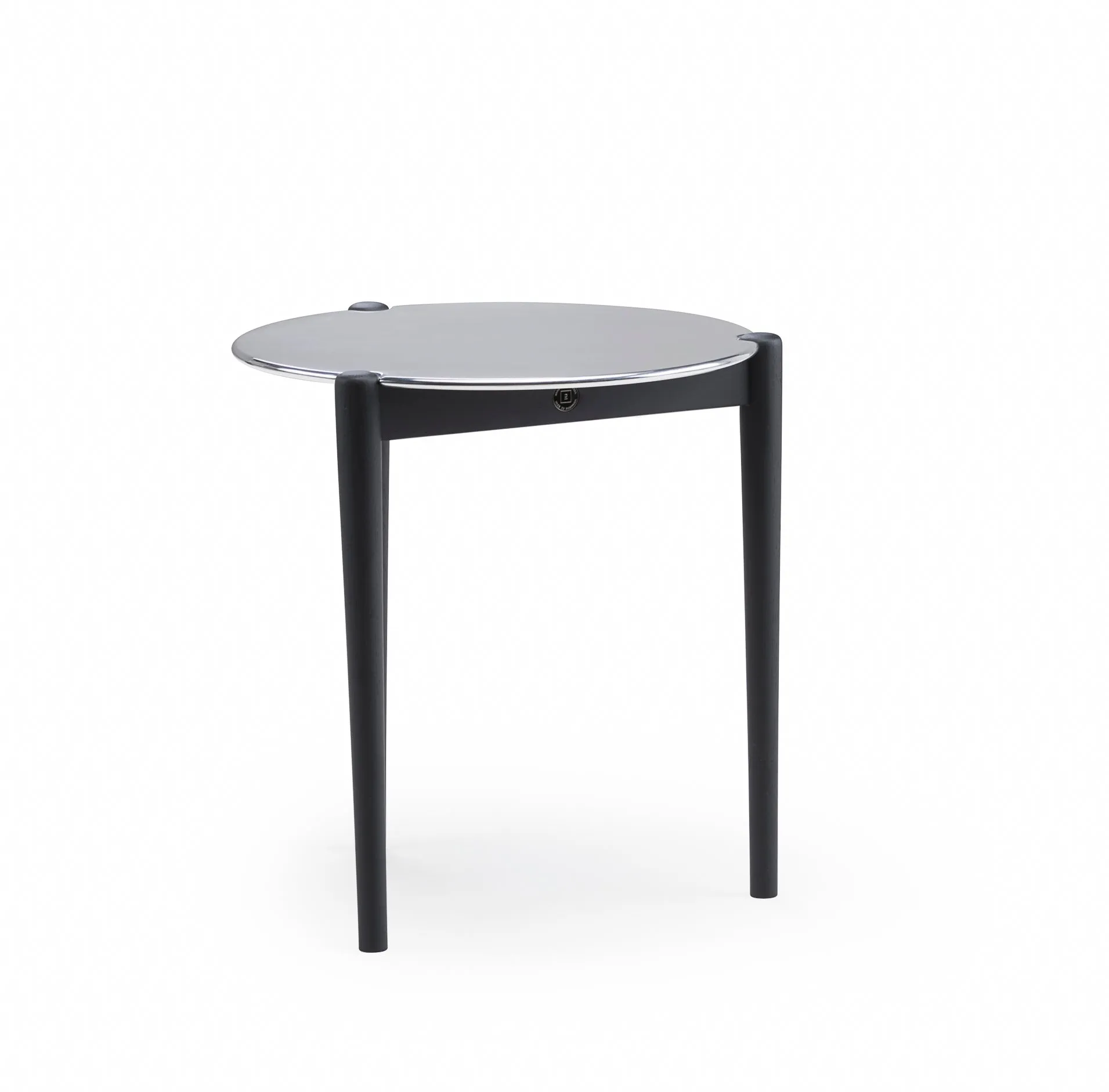 Sidekicks Occasional Table with Polished Aluminum Top